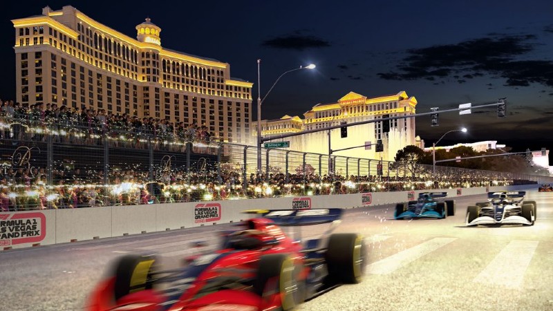 Retão de 2 km e corrida no sábado: conheça detalhes sobre o GP de Las Vegas de F1